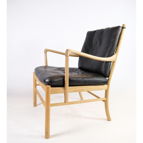 Image 1 of Paar Vintage-Sessel im Kolonialstil Modell Ow149 von Ole Wanscher für Carl Hansen und Søn