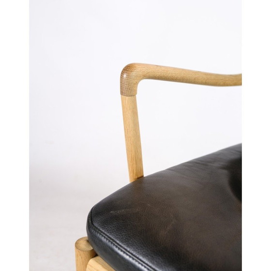 Image 1 of Paar Vintage-Sessel im Kolonialstil Modell Ow149 von Ole Wanscher für Carl Hansen und Søn