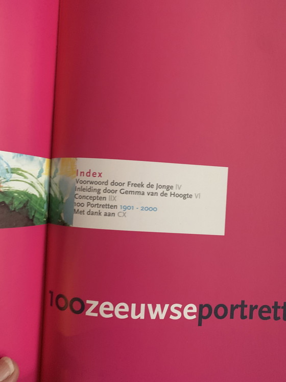 Image 1 of Zeichnung Janpeter Muilwijk, Porträt Cor Hoek, 100 Zeeland-Porträts, 2000