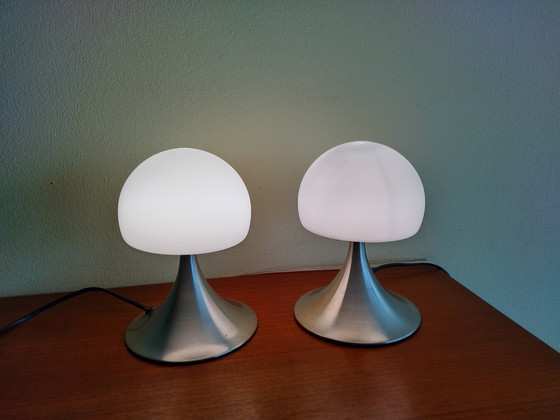 Image 1 of Set Retro-Pilz-Touch-Lampen