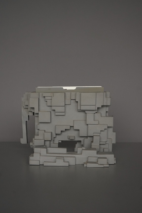 Image 1 of Kubistische Elefanten-Werbeskulptur von Sir Eduardo Paolozzi, 1973