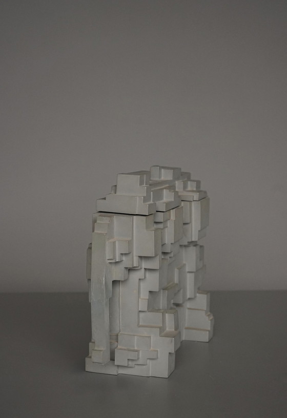 Image 1 of Kubistische Elefanten-Werbeskulptur von Sir Eduardo Paolozzi, 1973