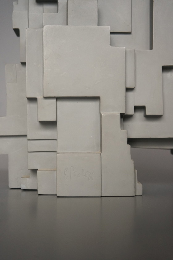 Image 1 of Kubistische Elefanten-Werbeskulptur von Sir Eduardo Paolozzi, 1973