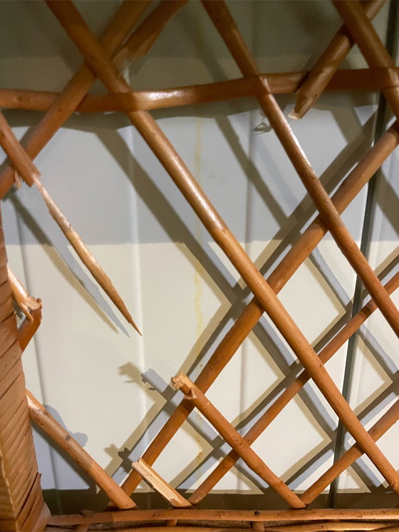 Image 1 of Bücherregal aus Rattan