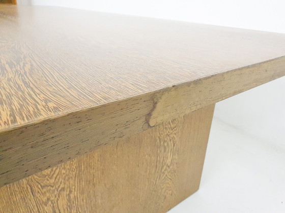 Image 1 of Großer Wenge-Schreibtisch, zugeschrieben 'T Spectrum, Niederlande 1950'S