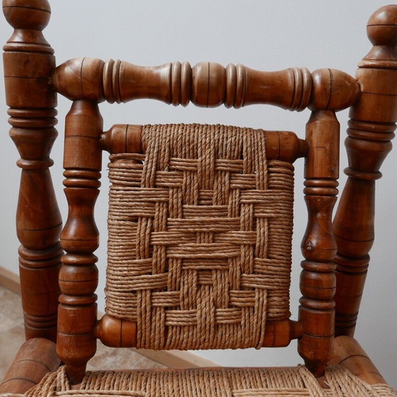 Image 1 of Paar Vintage Easy Lounge Chairs Audoux Minet, Französisch 1960er Jahre