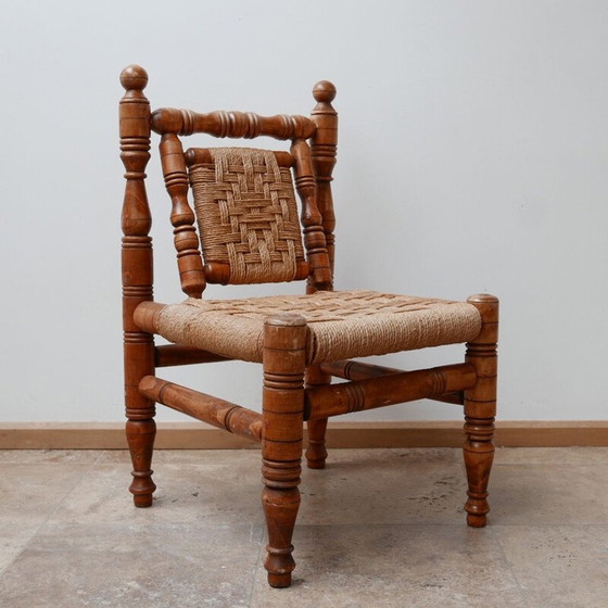 Image 1 of Paar Vintage Easy Lounge Chairs Audoux Minet, Französisch 1960er Jahre