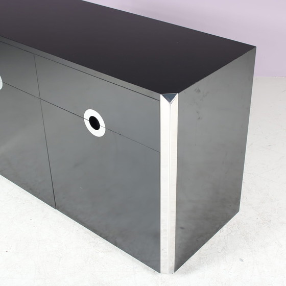 Image 1 of Sideboard mit 2 Elementen von Willy Rizzo für Mario Sabot, Italien 1970