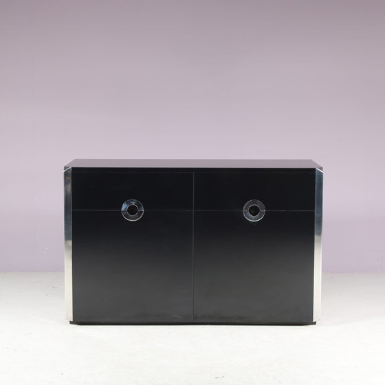 Image 1 of Sideboard mit 2 Elementen von Willy Rizzo für Mario Sabot, Italien 1970