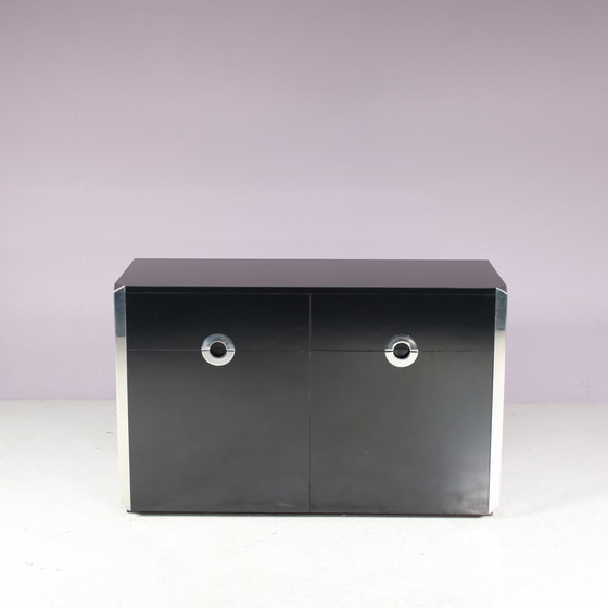 Image 1 of Sideboard mit 2 Elementen von Willy Rizzo für Mario Sabot, Italien 1970