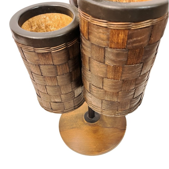 Image 1 of Modernist Weinregal, Blumenständer, Flaschenregal, Dänemark 1970S.