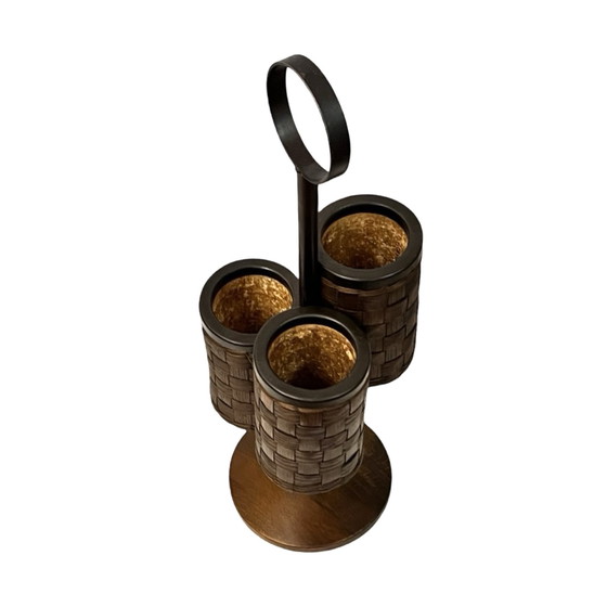 Image 1 of Modernist Weinregal, Blumenständer, Flaschenregal, Dänemark 1970S.