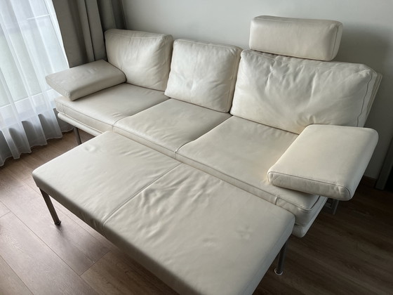Image 1 of Walter Knoll 'Living Platform' 3-sitziges Ledersofa