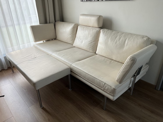 Image 1 of Walter Knoll 'Living Platform' 3-sitziges Ledersofa