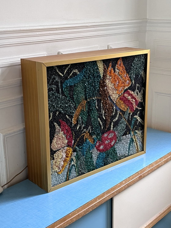 Image 1 of Tableau Lampe Leuchtend Amerikanisch 70er Jahre