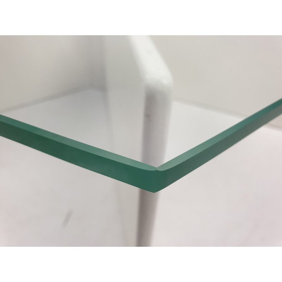 Image 1 of Vintage T878 Couchtisch aus Sperrholz und Glas von Pierre Paulin für Artifort, 1960