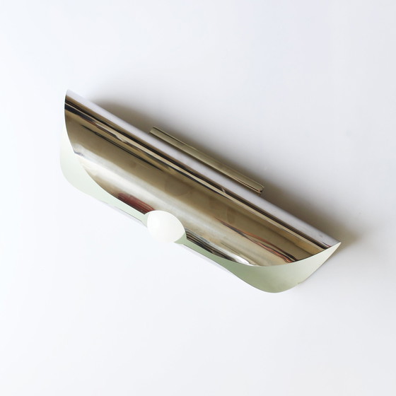 Image 1 of 60S/70S Vintage Chrom Wandleuchte