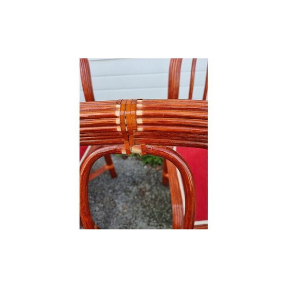 Image 1 of Vintage Maugrion Esstischgarnitur von Roche Bobois, 1980