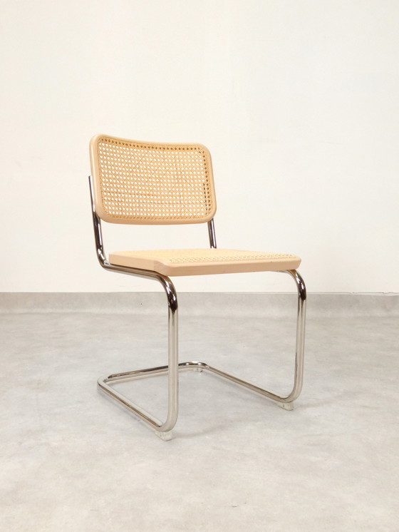 Image 1 of  Satz von 4 S32 Thonet-Stühlen von Marcel Breuer