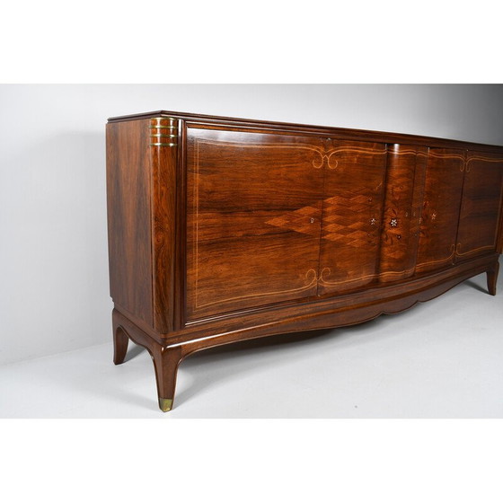 Image 1 of Vintage Art Deco Anrichte von Jules Leleu, Frankreich 1940