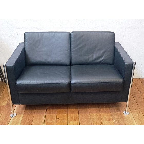 Image 1 of Vintage Ledersofa 2 Sitze