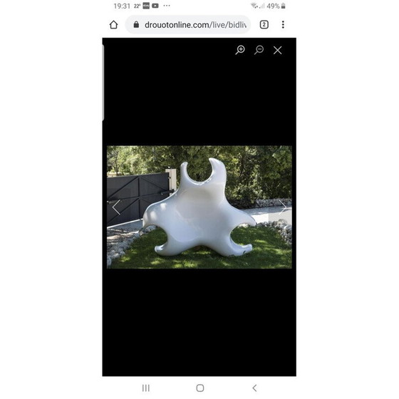 Image 1 of Großer Vintage-Sessel Abe Roger für Edra 1995s