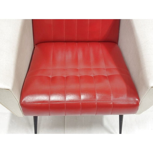 Rockabilly-Sessel im Vintage-Stil, 1950