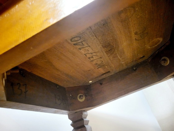 Image 1 of Massivholz Beistelltisch oder Pflanztisch Landhausstil, Brutalist