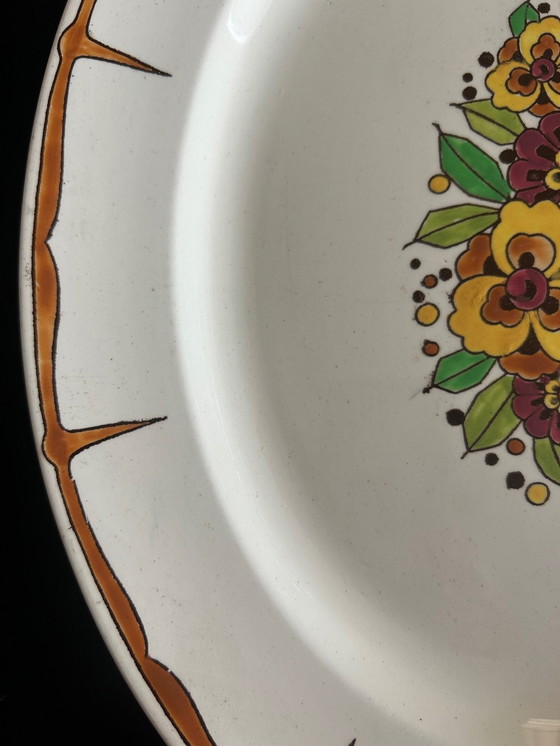 Image 1 of Set Von Art Déco Schüsseln Boch Fréres La Louviére