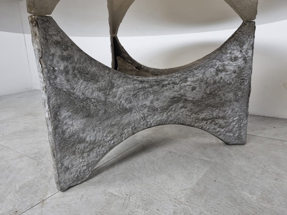 Image 1 of 2x Brutalistische Couchtische, Set