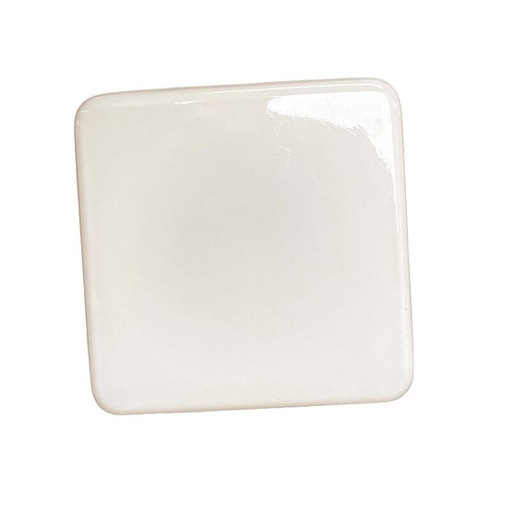 Image 1 of Quadratische Deckenleuchte aus weißem Glas für Rudolf Zimmermann, Bamberg, Deutschland 1980