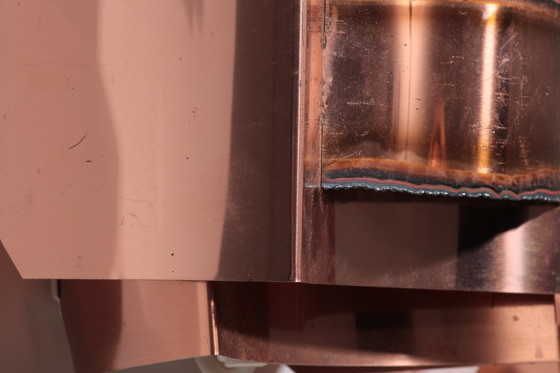 Image 1 of Wandlampen Svend Aage Holm Sørensen Brutalistisch Und Kupfer,1960