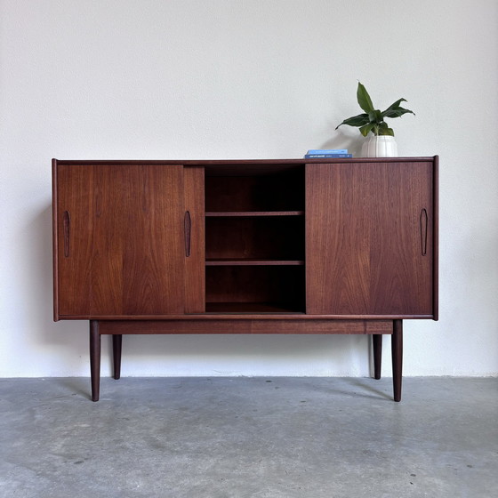 Image 1 of Vintage Teakholz Highboard