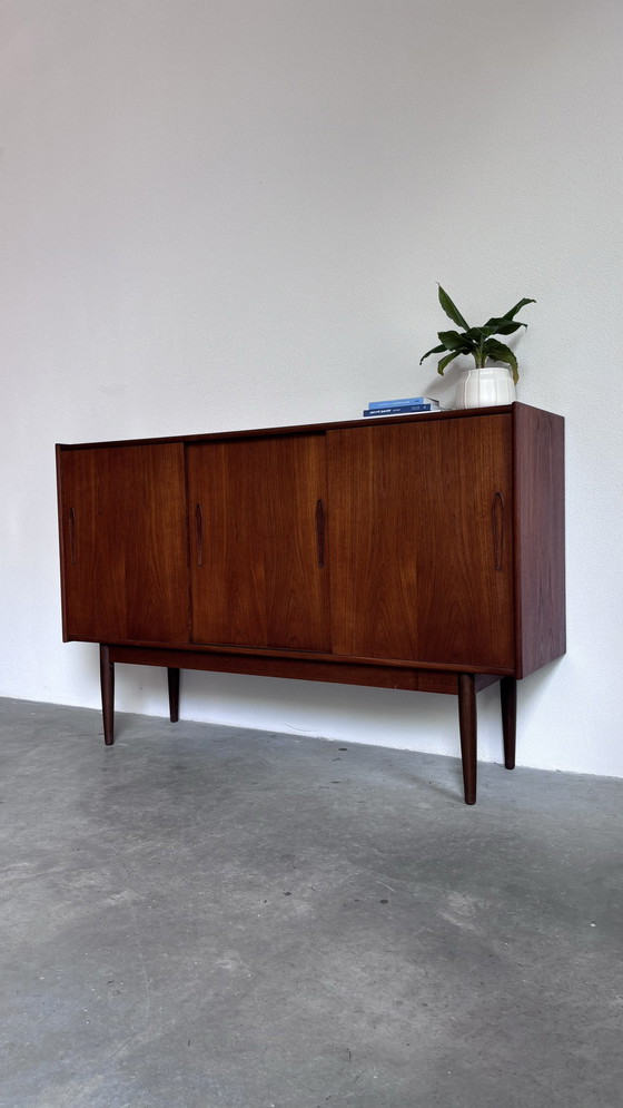 Image 1 of Vintage Teakholz Highboard