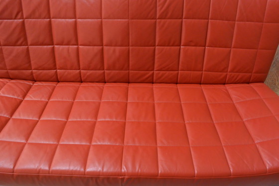 Image 1 of Zweisitzer-Sofa Leolux Volare aus rotem Leder