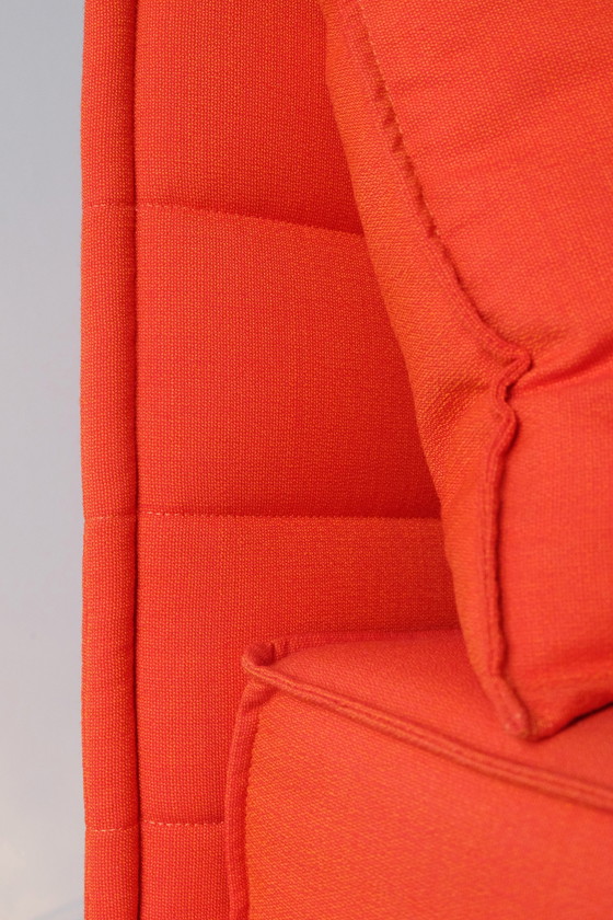 Image 1 of Rot/Orange Vitra Alcove Plume - 3-Sitzer