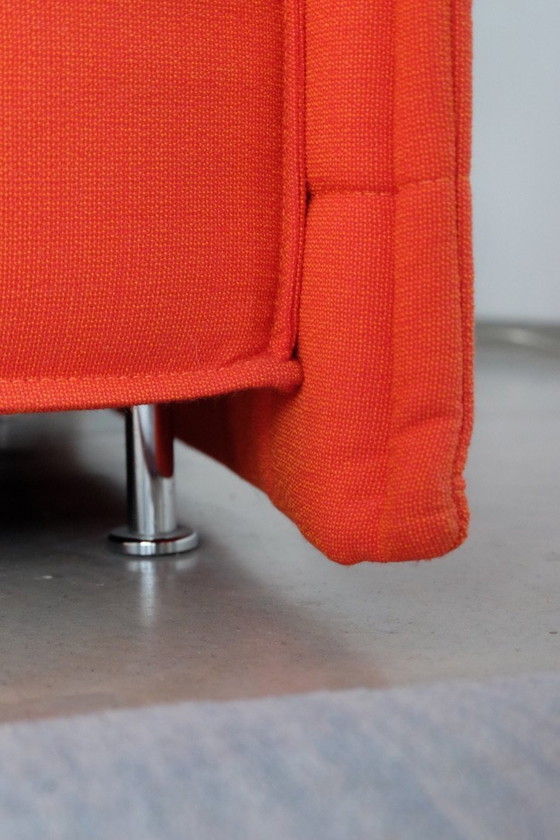 Image 1 of Rot/Orange Vitra Alcove Plume - 3-Sitzer