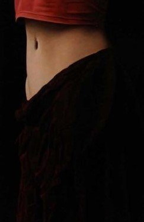 Image 1 of Das viktorianische Halstuch von Willi Kissmer - 2015 Signierter Giclée-Druck