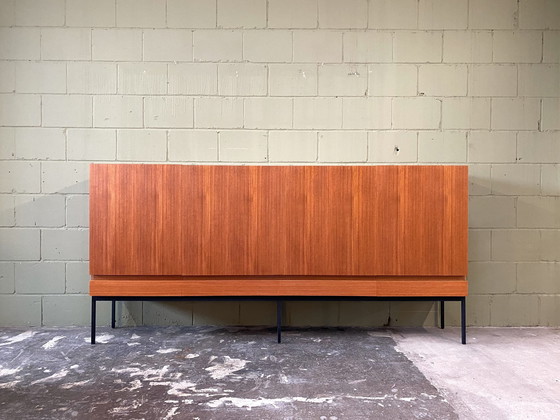 Image 1 of B60 Sideboard Highboard In Teak Von Dieter Waeckerlin Für Behr