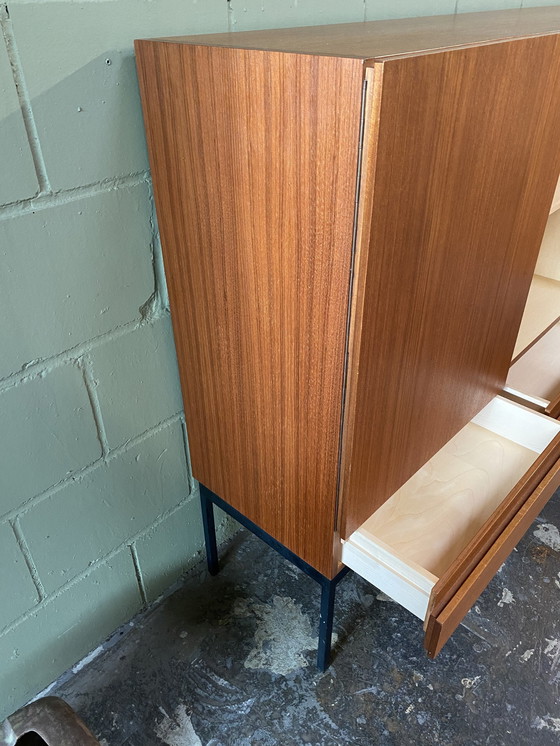 Image 1 of B60 Sideboard Highboard In Teak Von Dieter Waeckerlin Für Behr