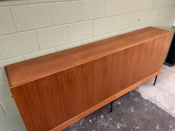 Image 1 of B60 Sideboard Highboard In Teak Von Dieter Waeckerlin Für Behr