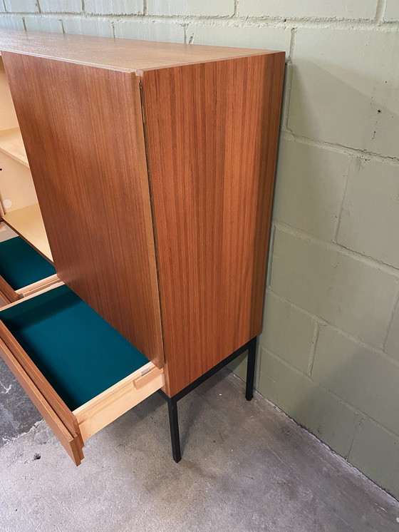 Image 1 of B60 Sideboard Highboard In Teak Von Dieter Waeckerlin Für Behr