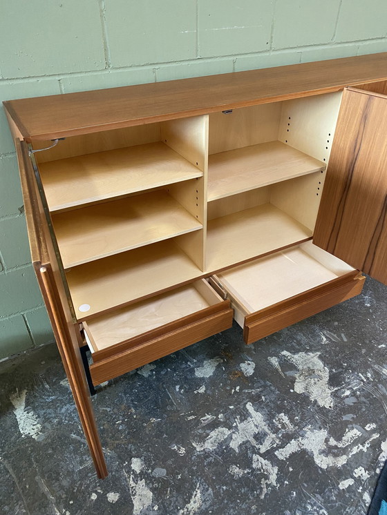 Image 1 of B60 Sideboard Highboard In Teak Von Dieter Waeckerlin Für Behr