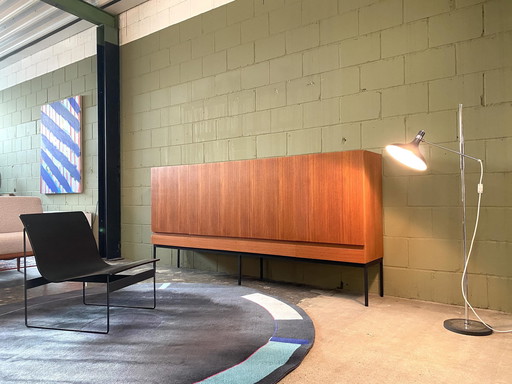 B60 Sideboard Highboard In Teak Von Dieter Waeckerlin Für Behr