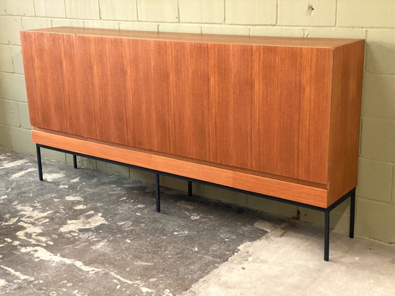 Image 1 of B60 Sideboard Highboard In Teak Von Dieter Waeckerlin Für Behr