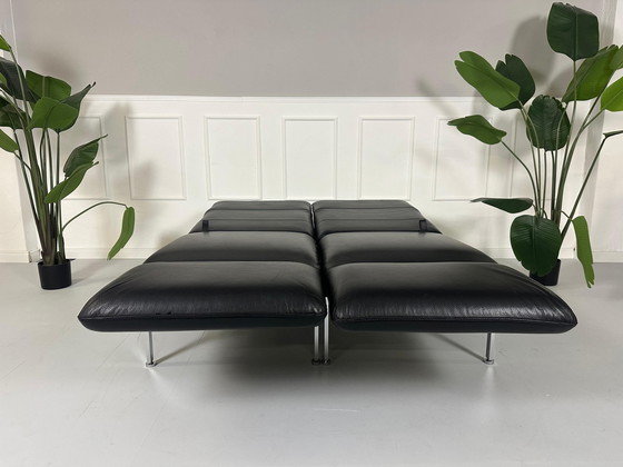 Image 1 of Brühl Roro Small Leder Sofa Sessel Schlaffunktion Couch