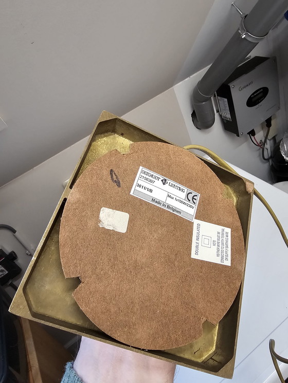 Image 1 of Deknudt Messing Tischlampe Lampenfuß