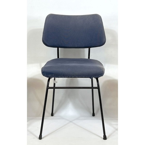 Image 1 of Satz von 6 Delfino-Esszimmerstühlen von Erberto Carboni für Arflex, 1950er Jahre