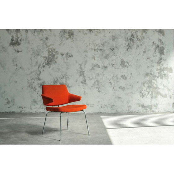 Image 1 of Dänischer roter Vintage-Sessel