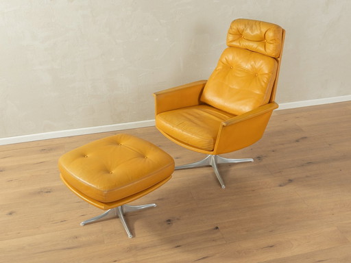 Sedia Sessel mit Fußhocker von Horst Brüning für Cor